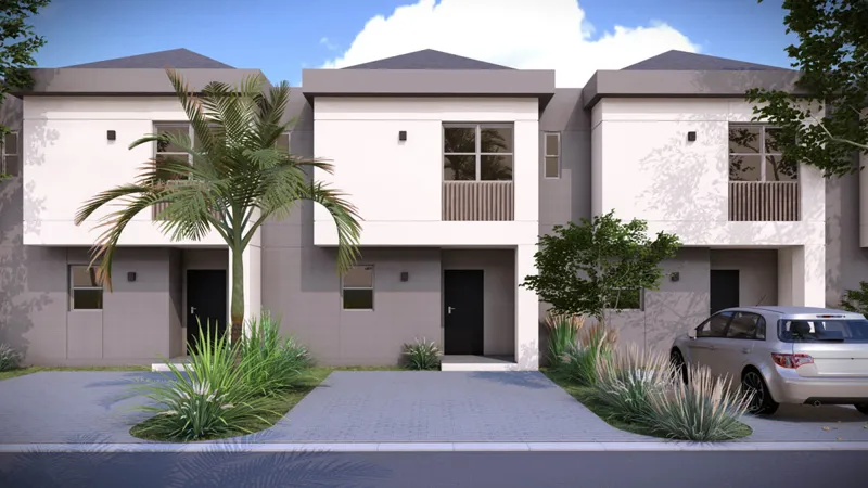 The Residences at Coverley - Cascade, photograph 3