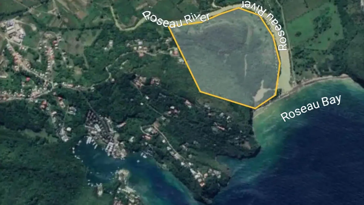 Roseau Valley Development | 76 Acres of Beachfront Land in St Lucia, land for sale in Roseau, St Lucia - photograph 5