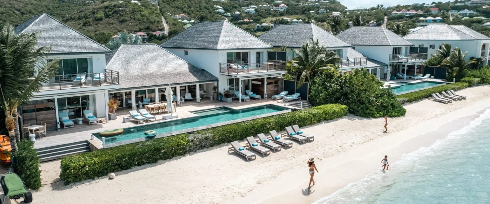 Aqua and Bleu - Grand Cul de Sac, villa for rent in St Barts - photograph 3