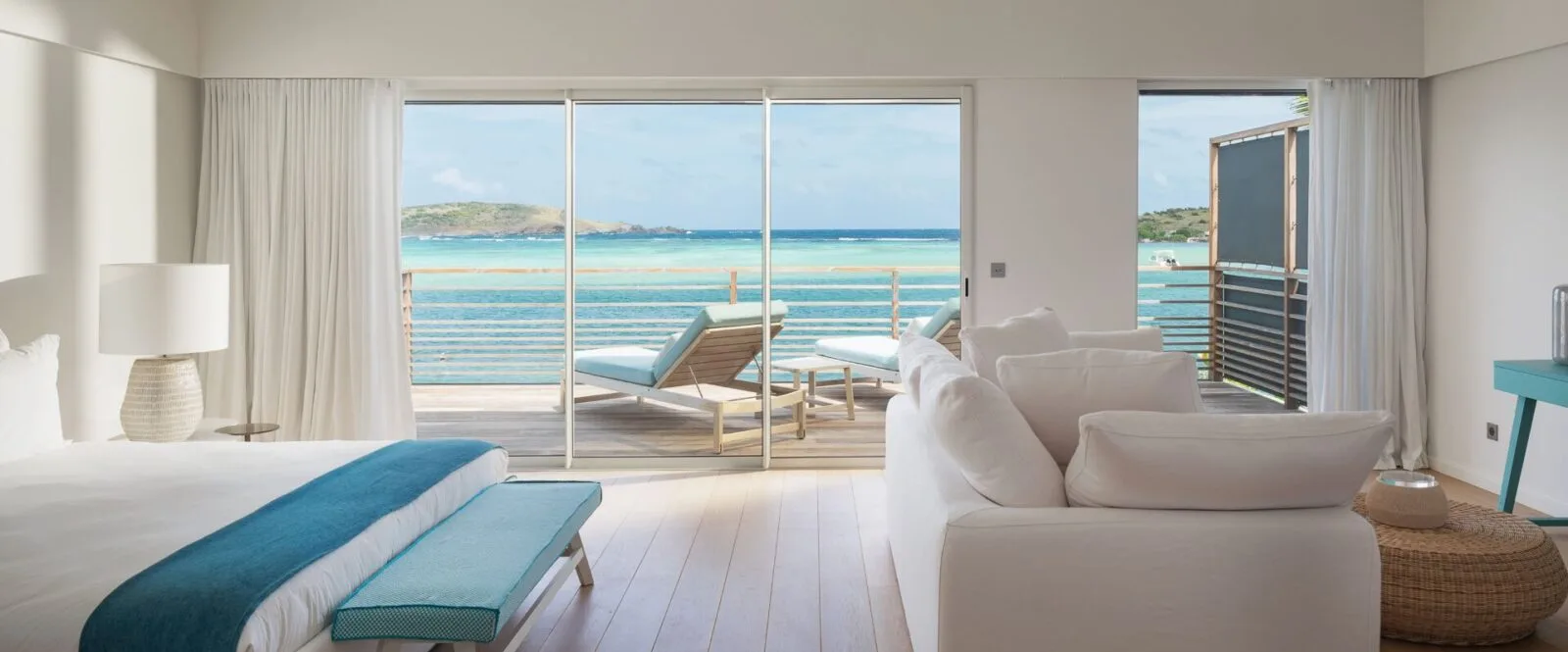 Aqua and Bleu - Grand Cul de Sac, villa for rent in St Barts - photograph 9