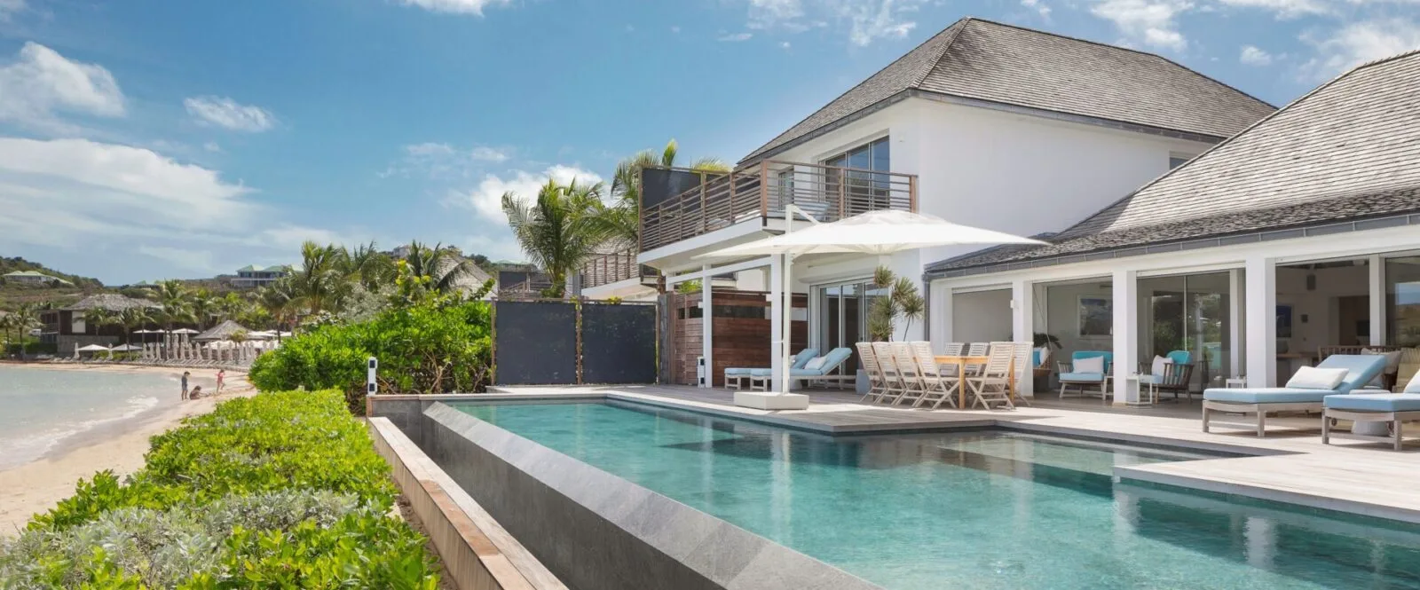 Aqua and Bleu - Grand Cul de Sac, villa for rent in St Barts - photograph 4