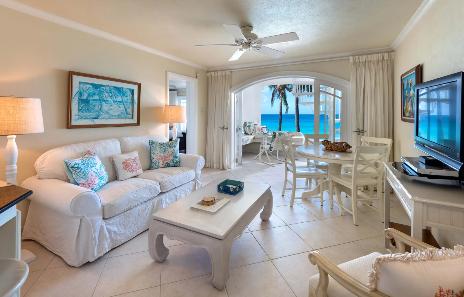 Reeds House Penthouse No. 13, 2-bedroom apartment for rent in St James, Barbados - photograph 2