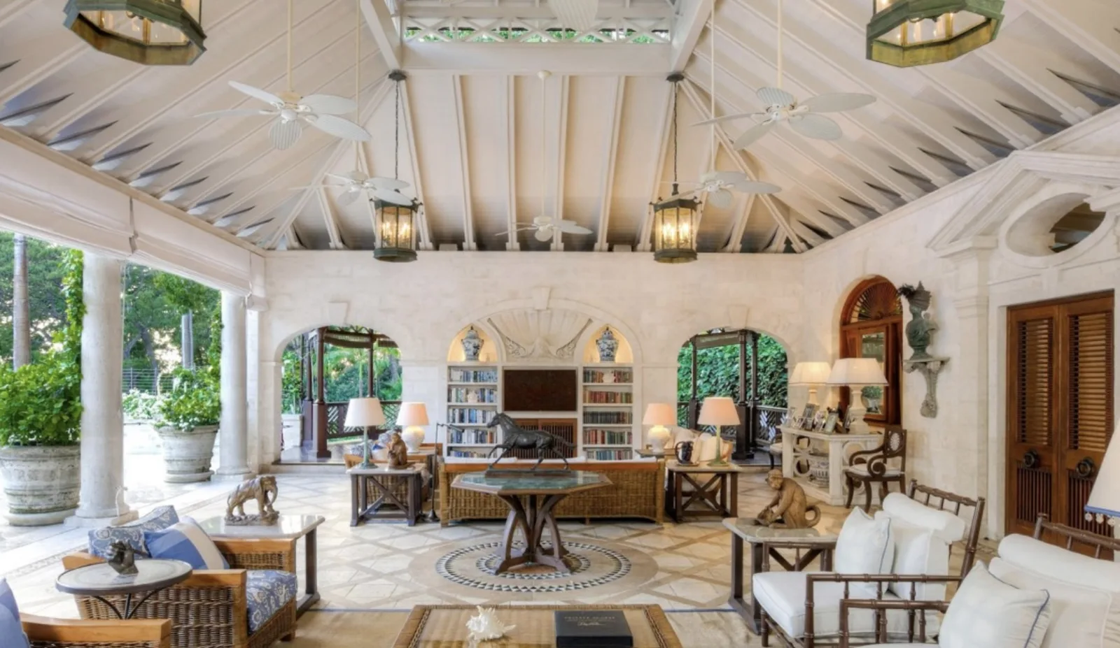 Laughing Waters - Sandy Lane, 12-bedroom villa for rent in St James, Barbados - photograph 3