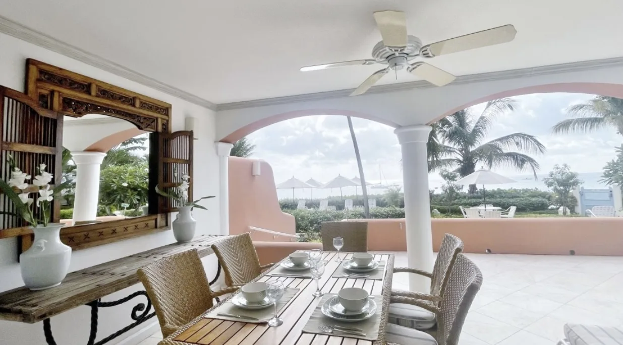 Villas on The Beach No. 103, 2-bedroom apartment for rent in St James, Barbados - photograph 2