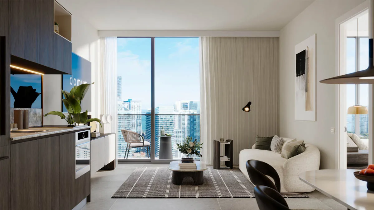 Domus Brickell Center | An Innovative Collection of Luxury FLATS in Miami, 1-bedroom apartment for sale in Florida, United States - photograph 8