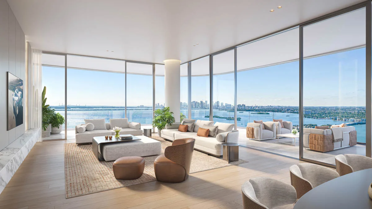 Pagani Residences | Corner-Only Luxurious Waterfront Apartments in North Bay Village, Miami, 2-bedroom apartment for sale in Florida, United States - photograph 10