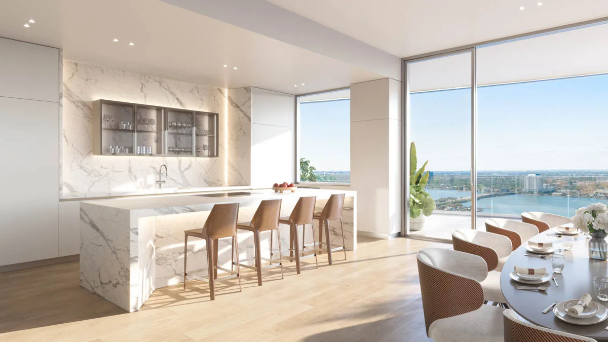 Pagani Residences | Corner-Only Luxurious Waterfront Apartments in North Bay Village, Miami, 2-bedroom apartment for sale in Florida, United States - photograph 11