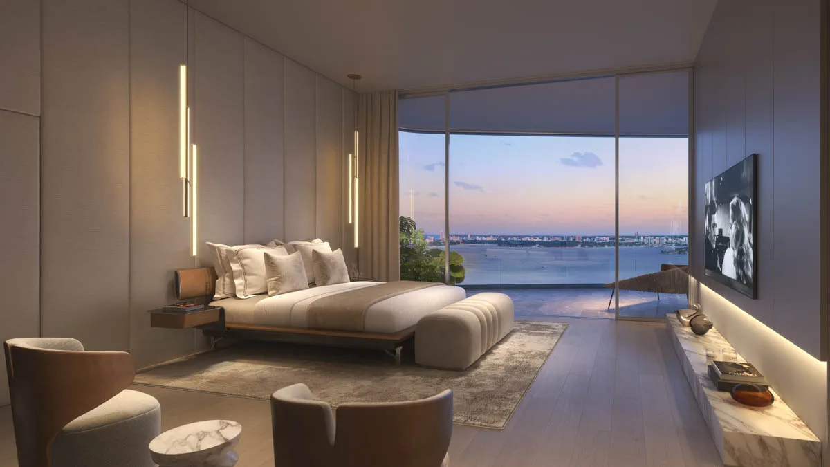 Pagani Residences | Corner-Only Luxurious Waterfront Apartments in North Bay Village, Miami, 2-bedroom apartment for sale in Florida, United States - photograph 12