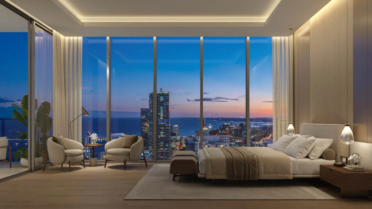 619 Brickell by Nobu · Foster + Partners | Iconic Bayfront Residences in Miami, 1-bedroom apartment for sale in Florida, United States - photograph 19