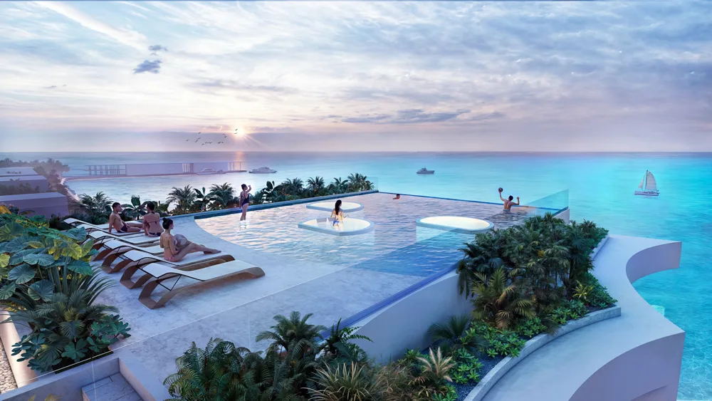 The Stella | Modern Coastline Apartment in Cozumel, Mexico, 2-bedroom apartment for sale in Cozumel, Mexico - photograph 2