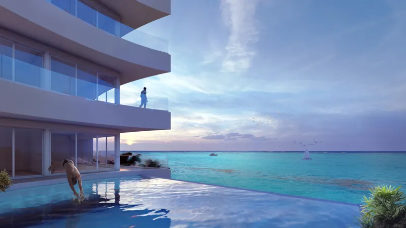 Modern Coastline Apartment in Cozumel…, photograph 4