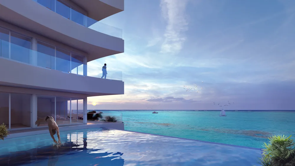 The Stella | Modern Coastline Apartment in Cozumel, Mexico, 2-bedroom apartment for sale in Cozumel, Mexico - photograph 4