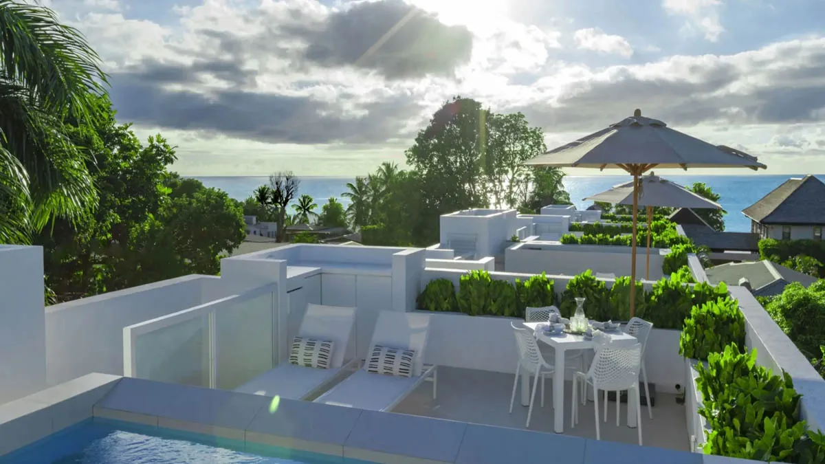 Palm Grove 7 | Modern Townhouse with Sea View, 2-bedroom townhouse for sale in St James, Barbados - photograph 2
