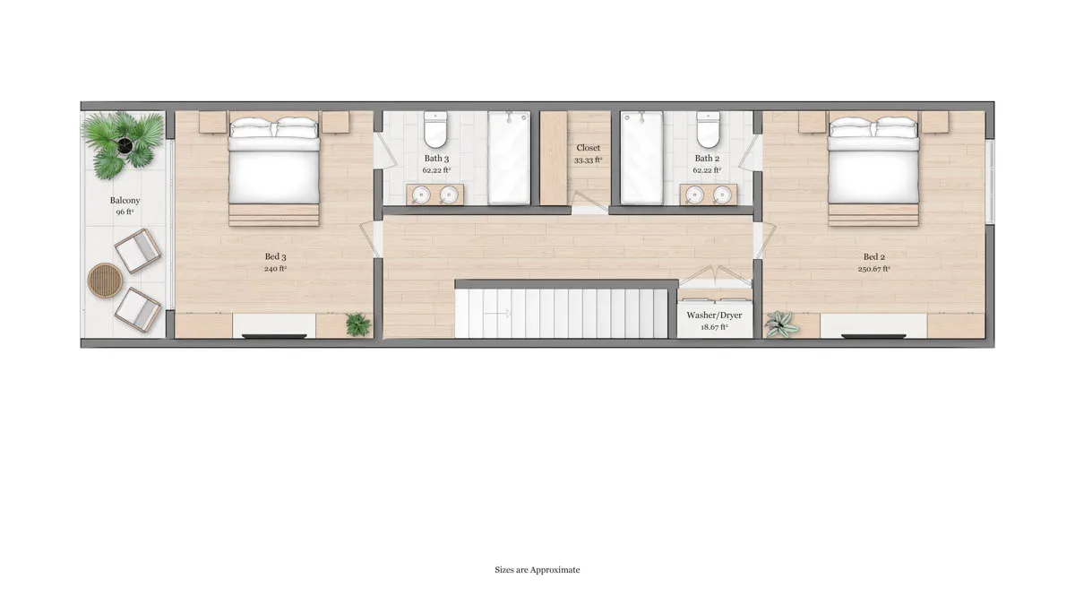 Royal Westmoreland | Lancaster Mews 4 - Modern Living Townhome, 3-bedroom townhouse for sale in St James, Barbados - photograph 10