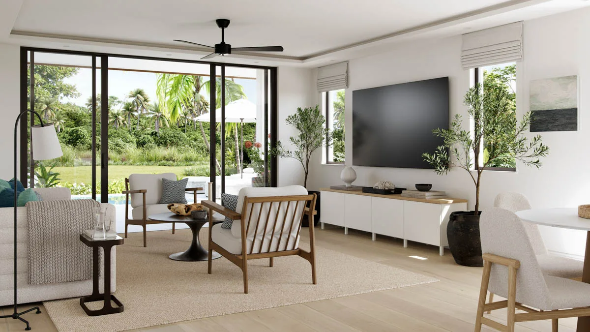 Royal Westmoreland | Lancaster Mews 5 - Modern Living Townhome, 3-bedroom townhouse for sale in St James, Barbados - photograph 2