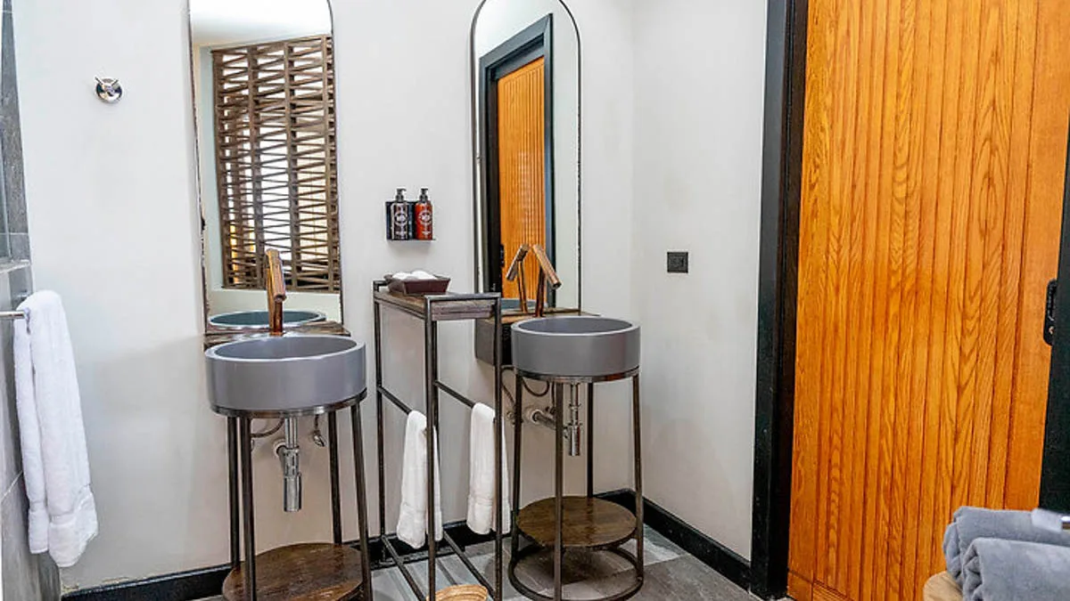 Ocean Suite K28 | Elevated Ocean Views, 1-bedroom villa for sale in St Mary, Antigua & Barbuda - twin basins