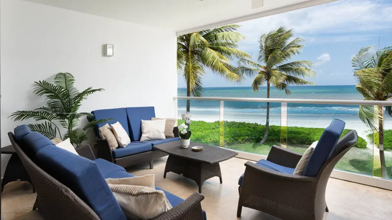 Ocean One 203 | Comfortable Three-Bedroom Beachfront Residence