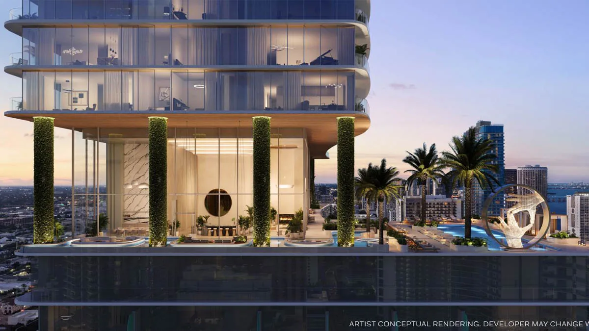 JEM | Luxury Modern Residences in Miami Worldcenter, 1-bedroom apartment for sale in Florida, United States - photograph 3