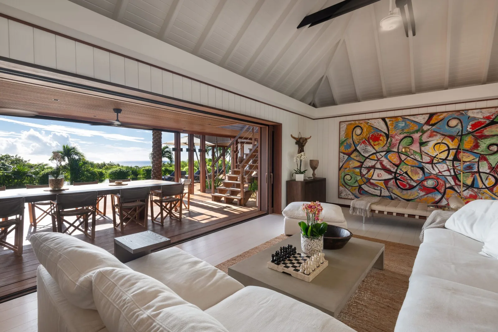 Villa Aura, 6-bedroom villa for rent in Gouverneur, St Barts - photograph 5