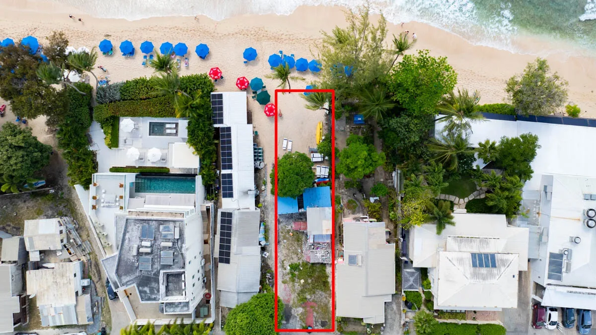Mount Standfast Beachfront Plot | 6-Bedroom Villa Planning Permission, land for sale in St James, Barbados