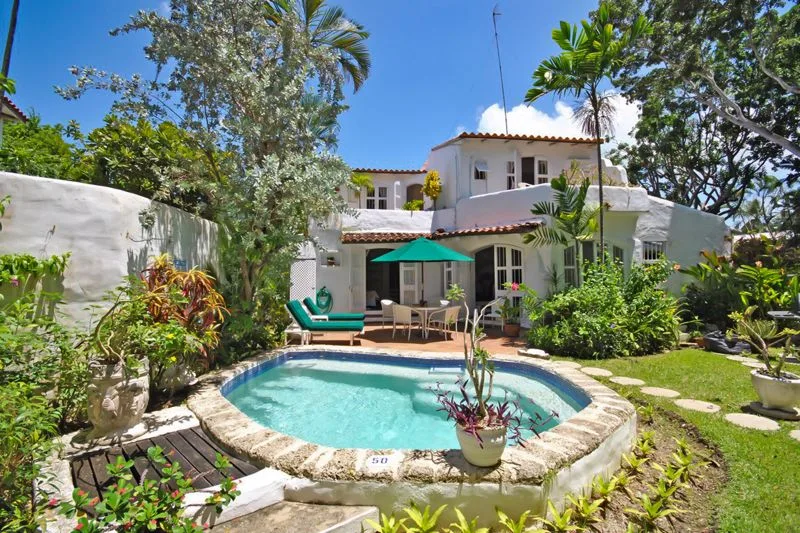 Merlin Bay - Secret Garden, 3-bedroom villa for rent in St James, Barbados