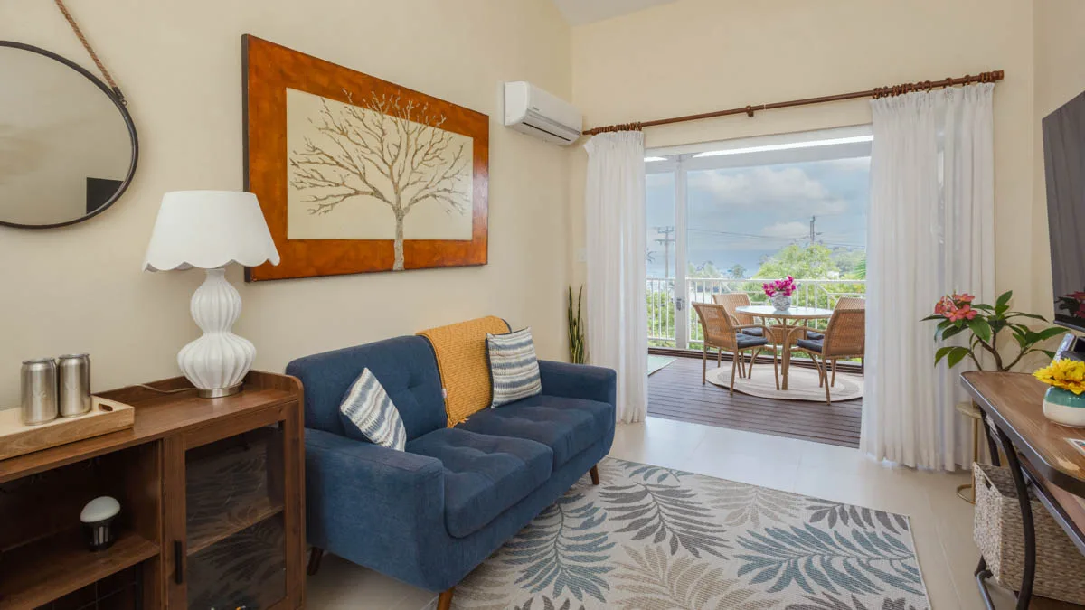 Lantana 14 | MelRose Place - Ocean Views One-Bedroom Apartment for Long-Term Rental, 1-bedroom apartment for rent in St James, Barbados - photograph 4