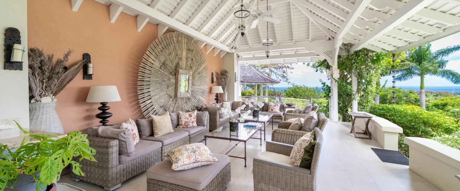 Point of View - Sandy Lane, 5-bedroom villa for rent in St James, Barbados - photograph 8