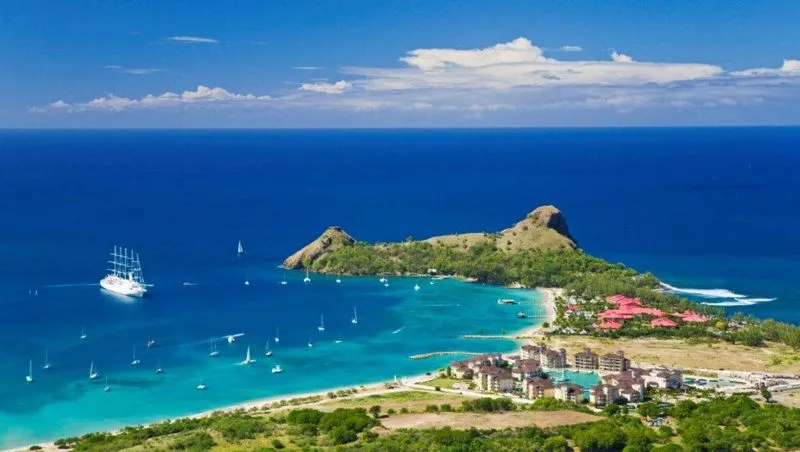Beachfront Apartment at Resort and Spa, 3-bedroom apartment for sale in Rodney Bay, St Lucia - photograph 12