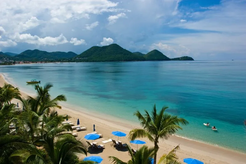 Beachfront Apartment at Resort and Spa, 3-bedroom apartment for sale in Rodney Bay, St Lucia - photograph 14