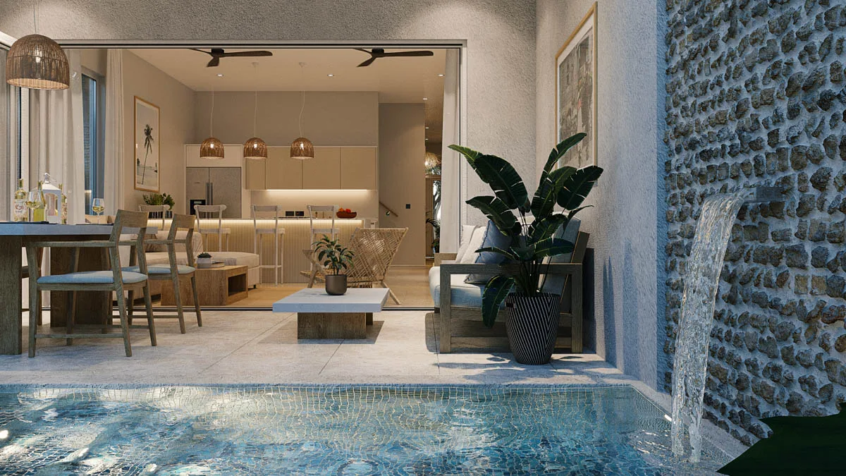 Azzurro | Luxury 3-Bedroom Townhouses Enclave in Porters, 3-bedroom townhouse for sale in St James, Barbados - photograph 3