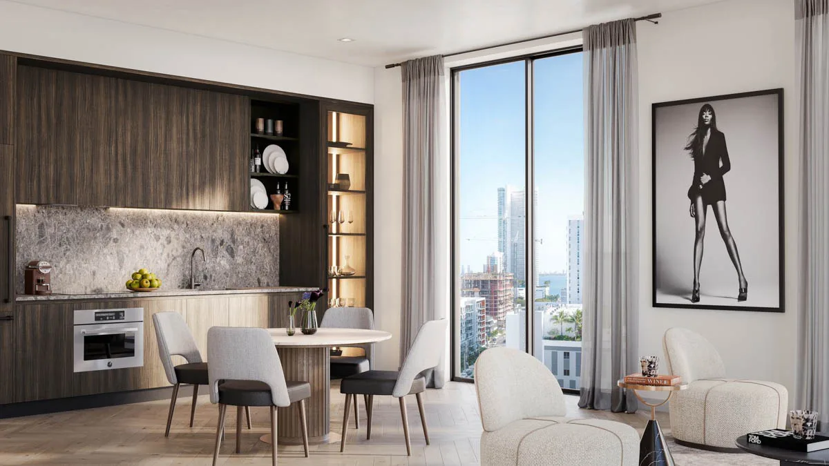 The Rider Residences | Luxurious Retreat & Investment Opportunity in Miami, 2-bedroom apartment for sale in Florida, United States - photograph 7