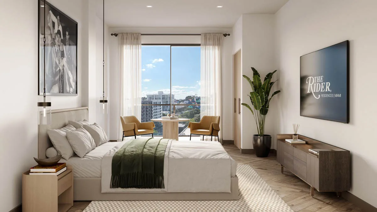 The Rider Residences | Luxurious Retreat & Investment Opportunity in Miami, 2-bedroom apartment for sale in Florida, United States - photograph 9