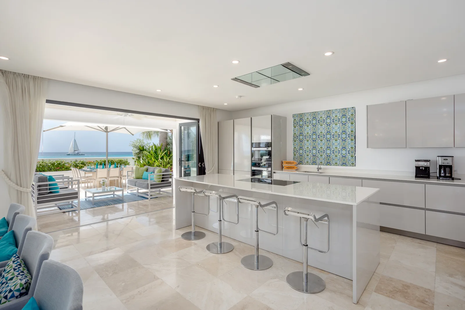Dolphin Beach House - Fitts Village, 6-bedroom villa for rent in St James, Barbados - photograph 4