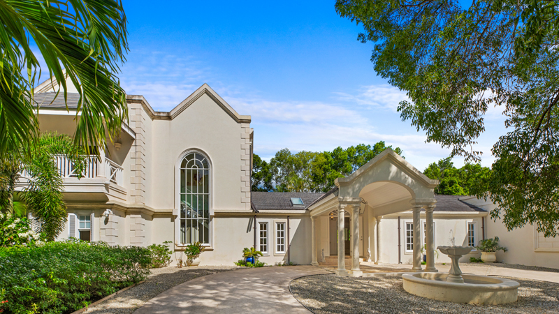 Caaa Caoba Sandy Lane Estate Drivway View.jpg
