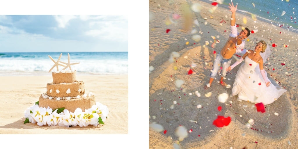 Barbados beach wedding 